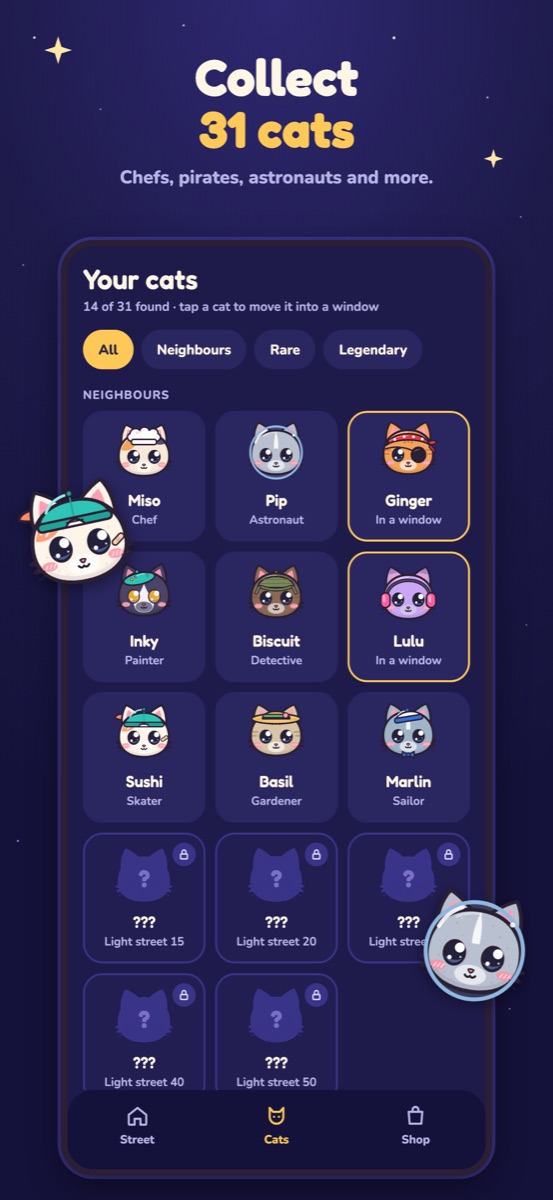 The cat collection